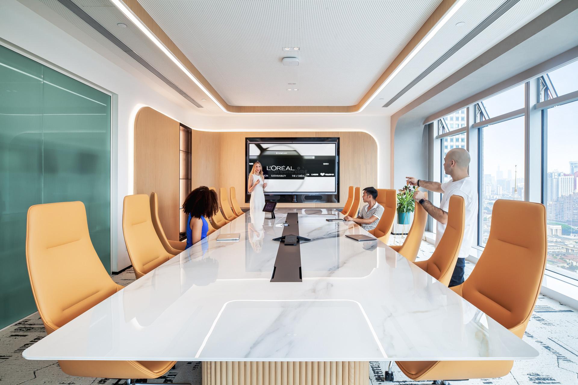 loreal-shanghai-boardroom-space-matrix