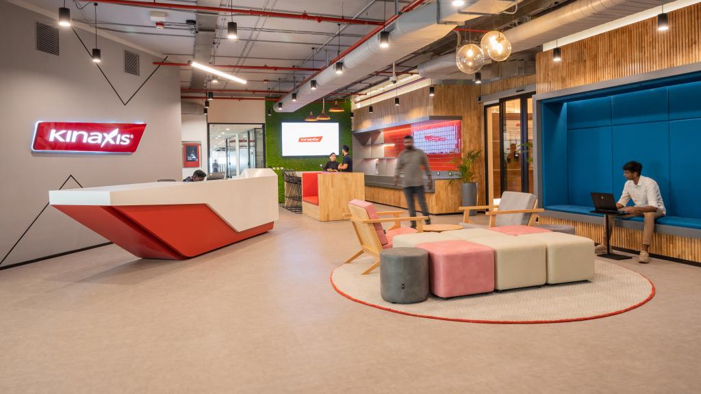 kinaxis-bangalore-reception-area