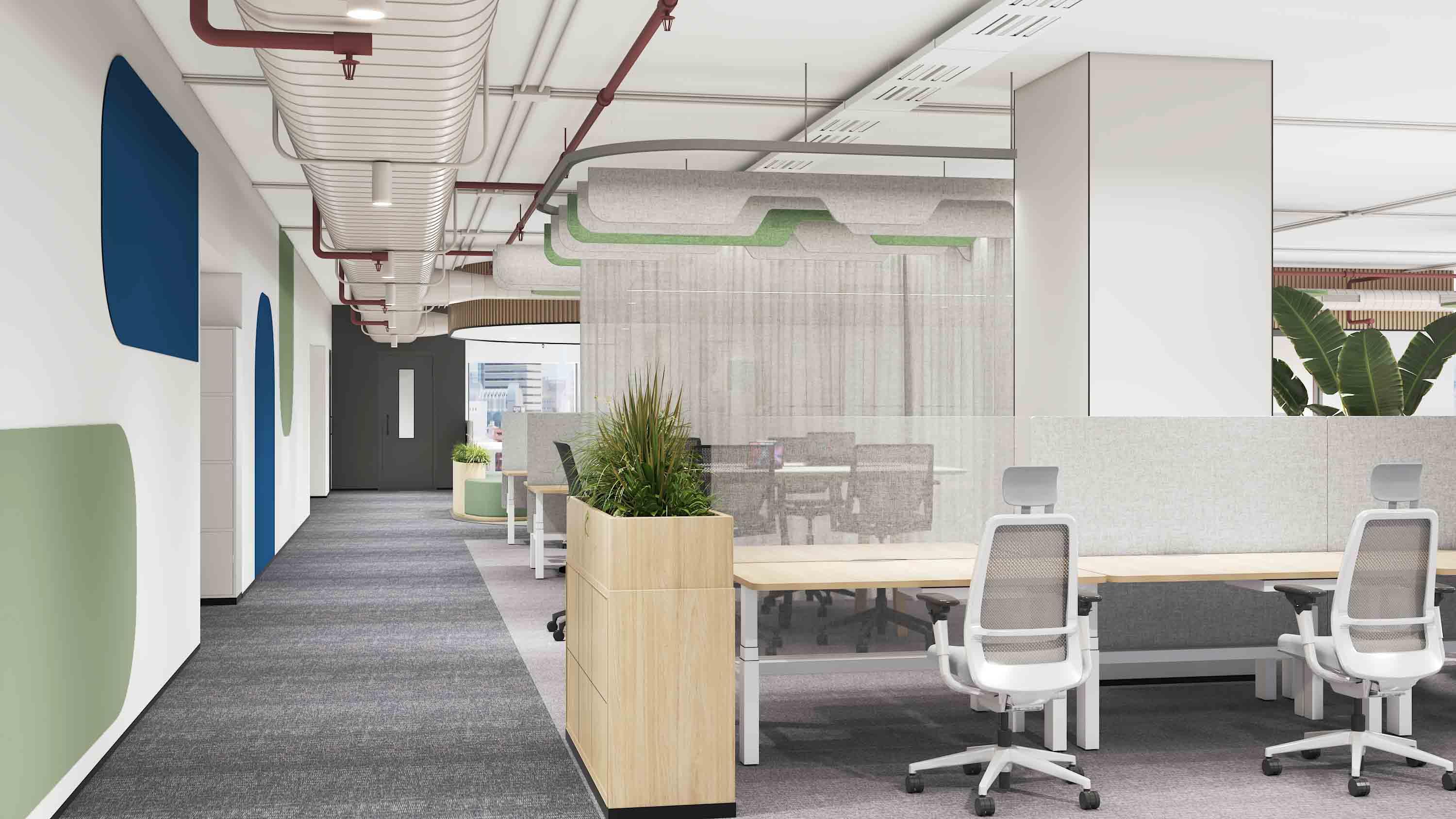 SBM Offshore Bangalore workplace design 3